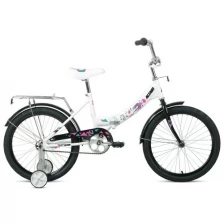 Велосипед ALTAIR CITY KIDS 20 COMPACT (20" 1 ск. рост. 13" скл.) 2022, серый, IBK22AL20033