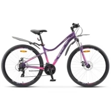 Велосипед STELS Miss 7100 MD 27.5" V020 рама 18" Пурпурный (требует финальной сборки)