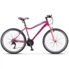 Велосипед STELS Miss 5000 V 26" K010 рама 18" Фиолетовый/розовый (требует финальной сборки)