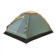 Палатка трекинговая двухместная Totem Summer 2 V2, зеленый